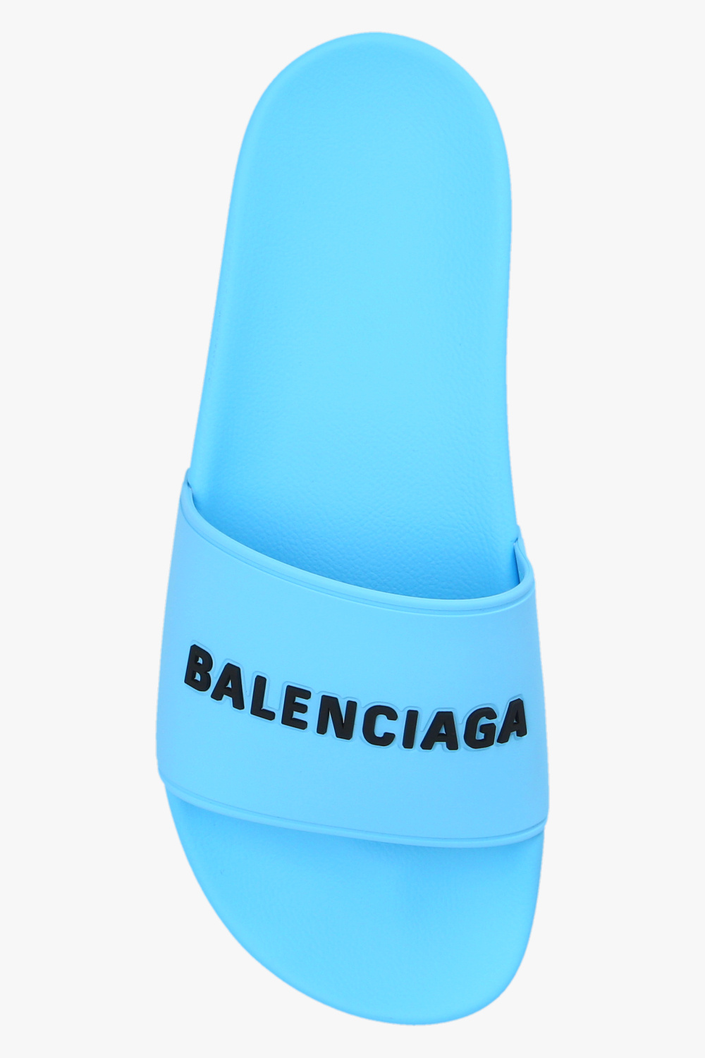 Blue 2024 balenciaga slides